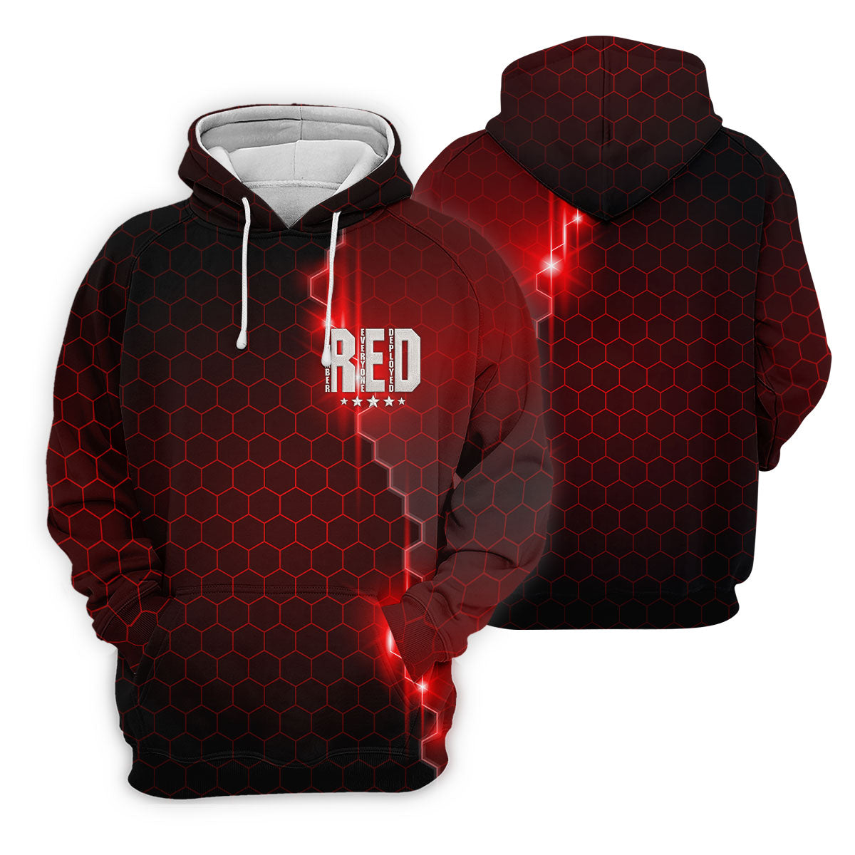 Remember Everyone Deployed Hexagonal Gradient Father's Day Golf Shirt, 250 Years Polo Shirt Men