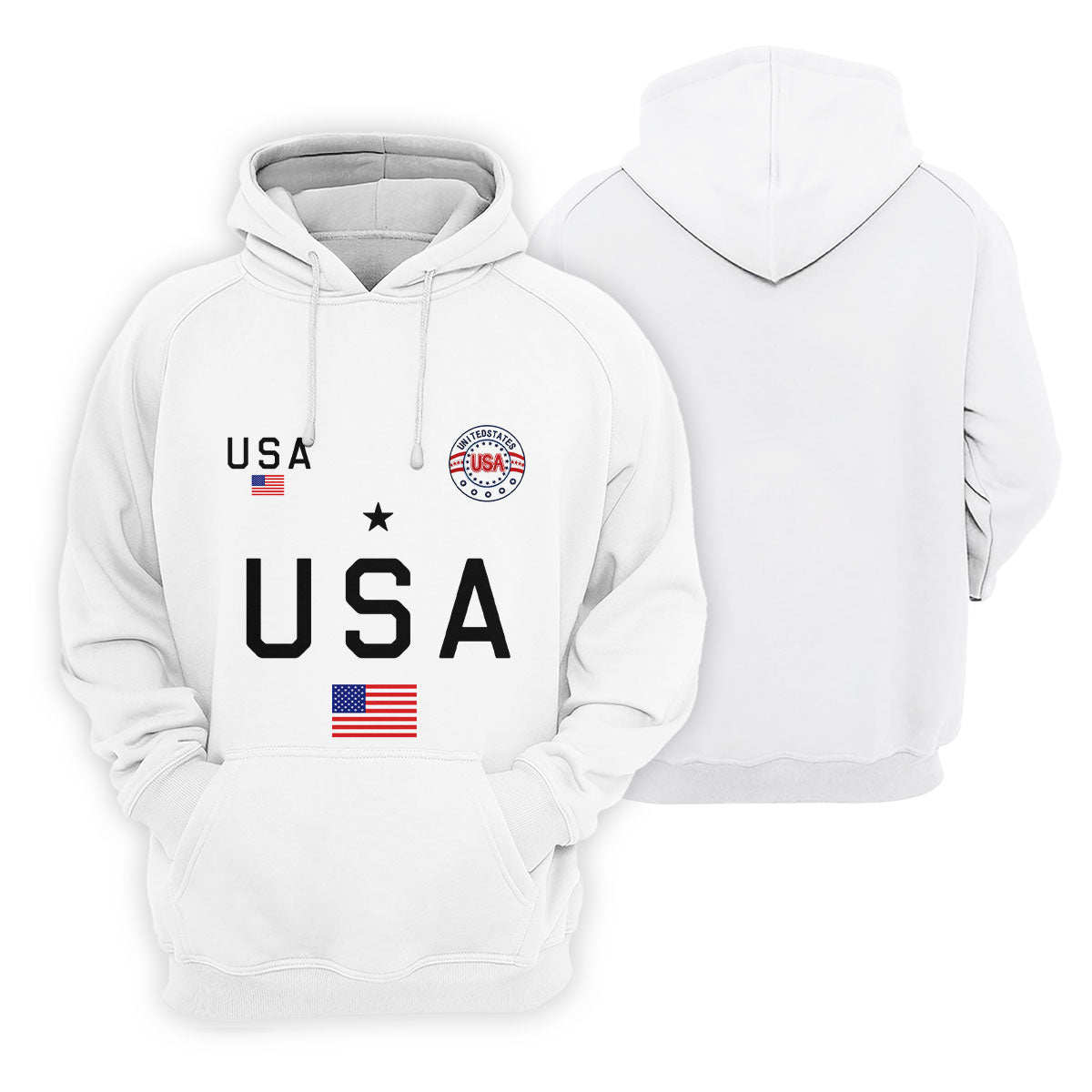USA Flag Print 250 Years Anniversary 1776-2026 White Golf Shirt, Patriotic 4th Of July Golf Shirt For Women