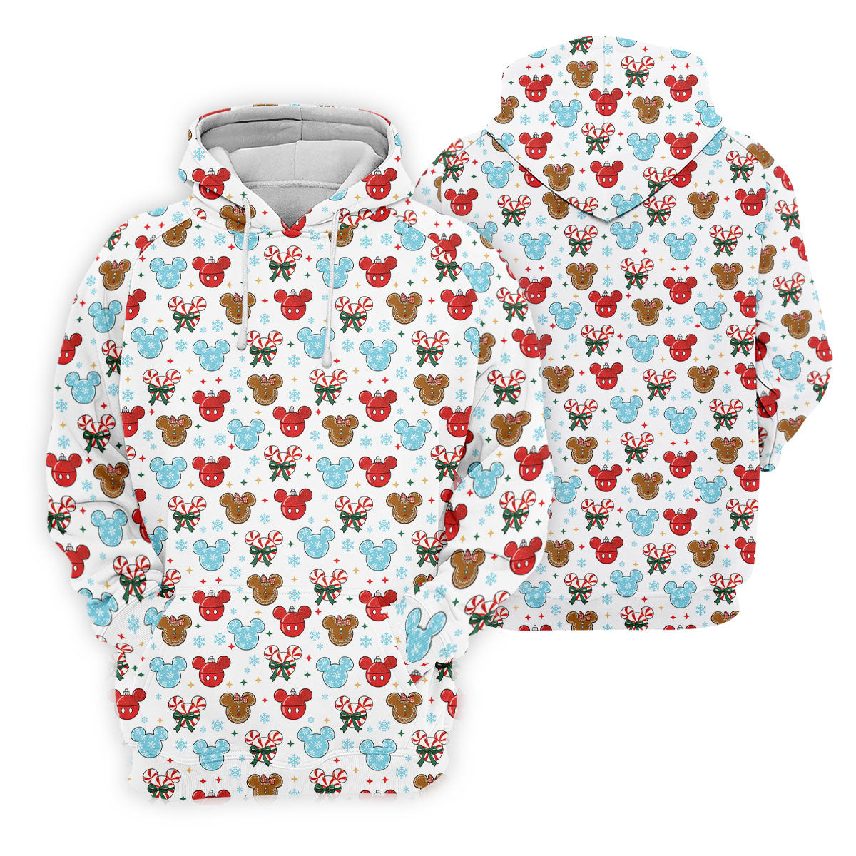 Funny Gingerbread Christmas Candy Cane Cute Women's Golf Clothes, Ladies Golf Shirts, Christmas Golf Shirt