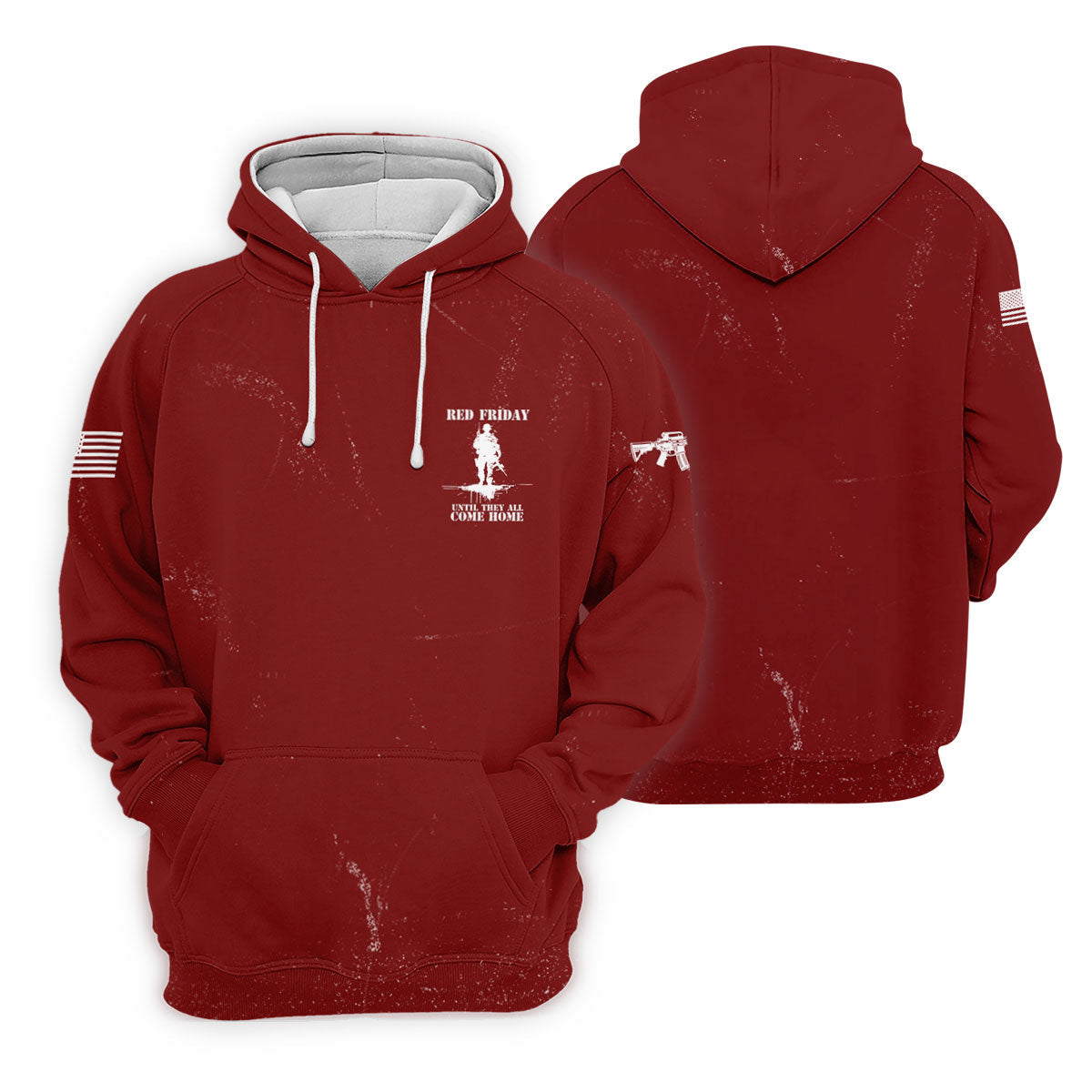 RED Friday Untill They All Come Home Red Golf Shirt, Veteran Memorial 250 Years Polo Shirtor Men
