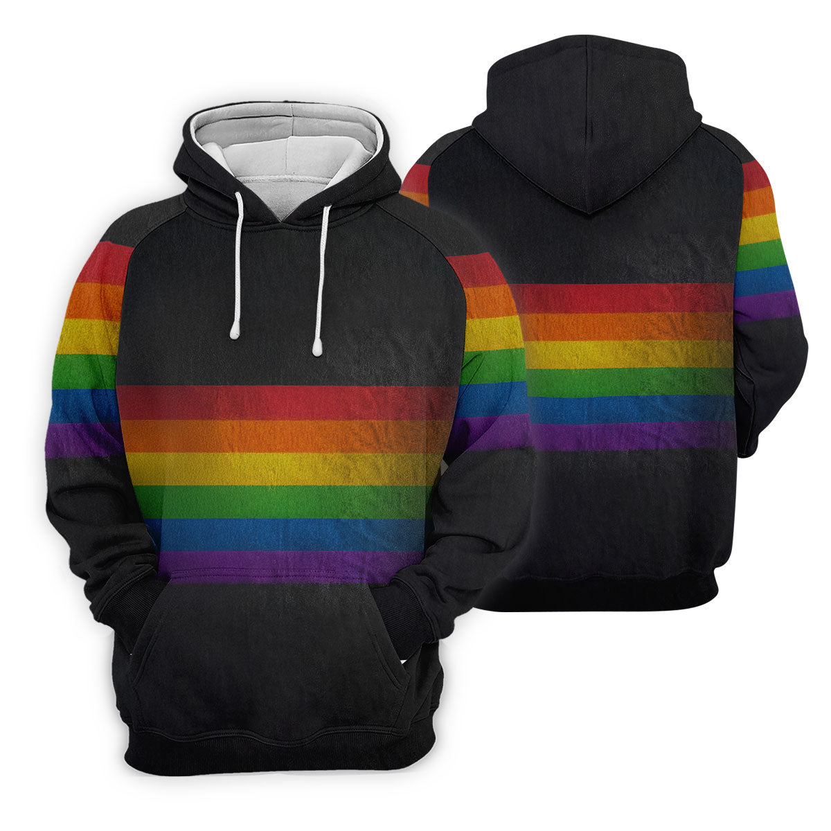 Pride Rainbow Flag Retro Golf Shirt, LGBTQ Month Golf Shirt For Women, Ladies Golf Polos