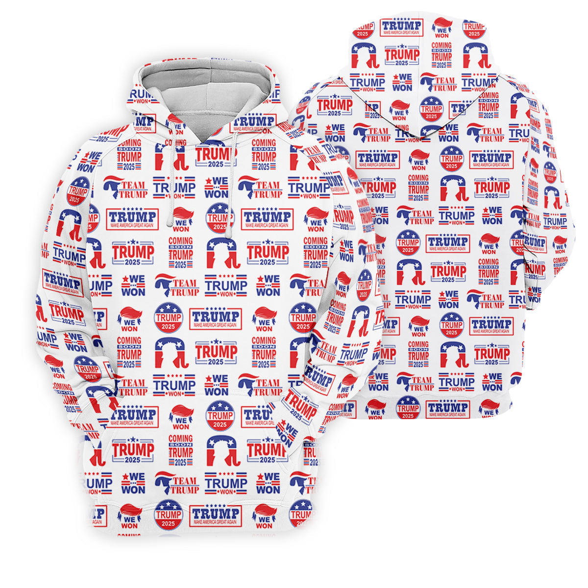 Coming Soon Trump Pattern Christmas Golf Tops For Men, Christmas Golf Shirt, Men Golf Apparel