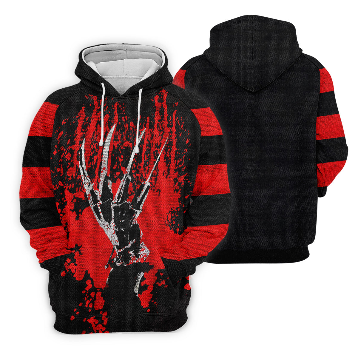Horror Hand Women's Golf Tops, Horror Movie Golf Polos, Halloween Golf Shirt, Gift For Golfer