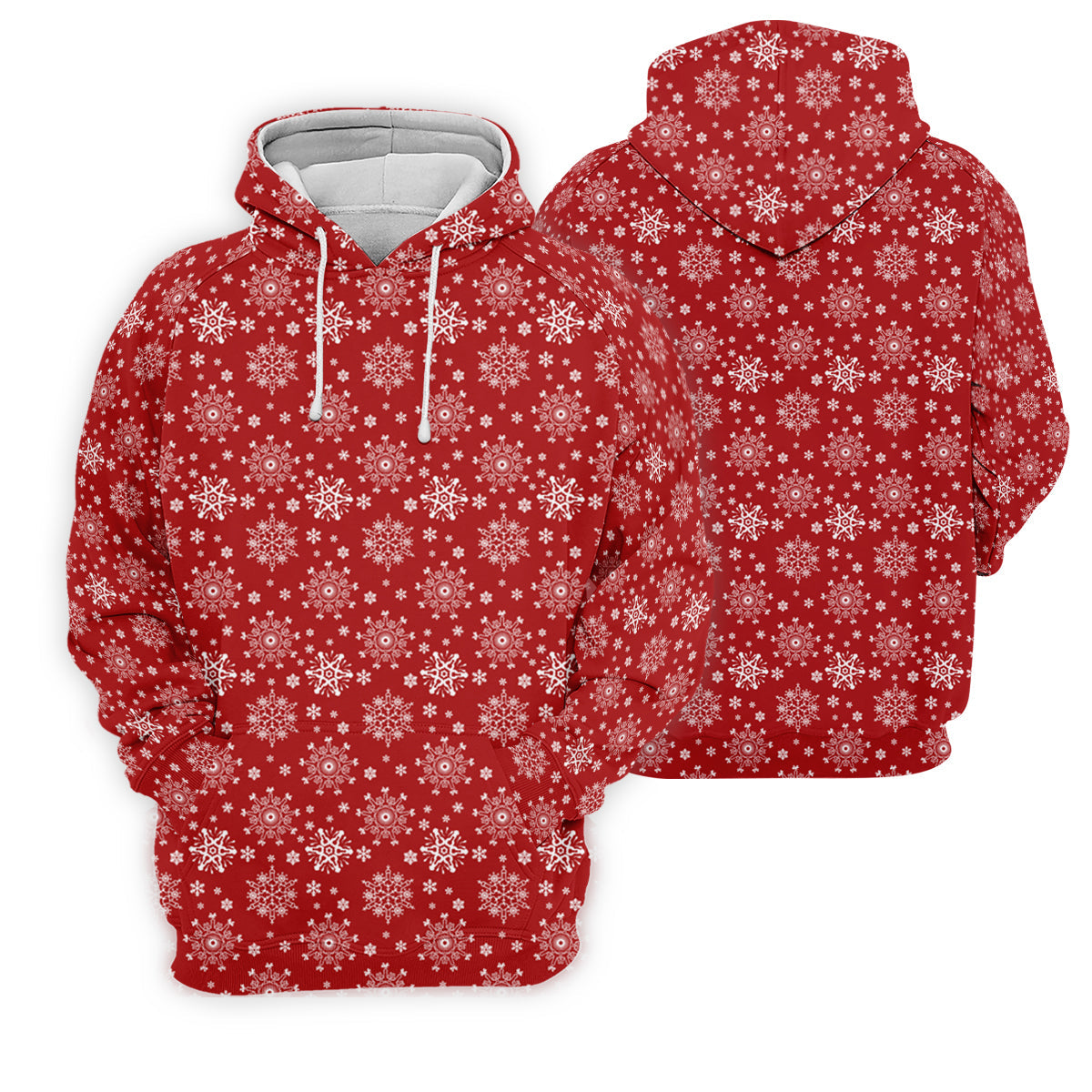 Dirty Funny Adult Humor Snowflakes Red Golf Shirt, Fun Men's Golf Polos, Christmas Golf Shirt, Polo ShirtFor Men