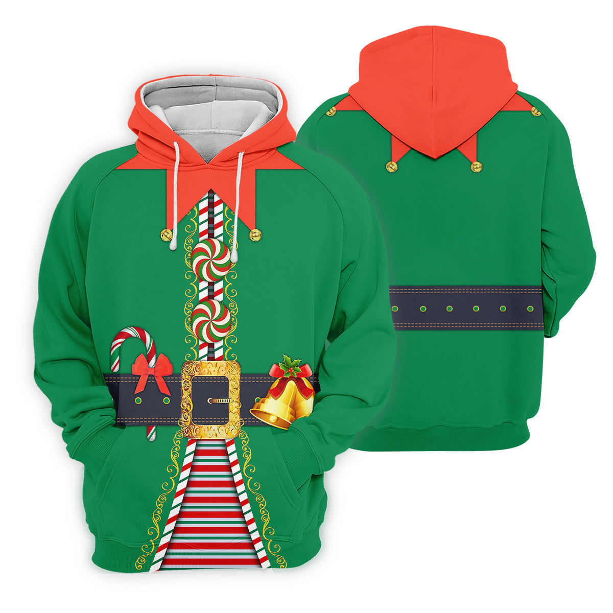 Funny Christmas Elf Golf Tops For Men, Christmas Golf Shirt, Polo ShirtFor Men, Christmas Golf Shirt