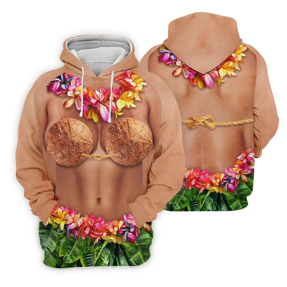Tropical Theme Party Hawaiian Golf Shirt, Men's Funny Golf Shirts, Polo Shirt Men