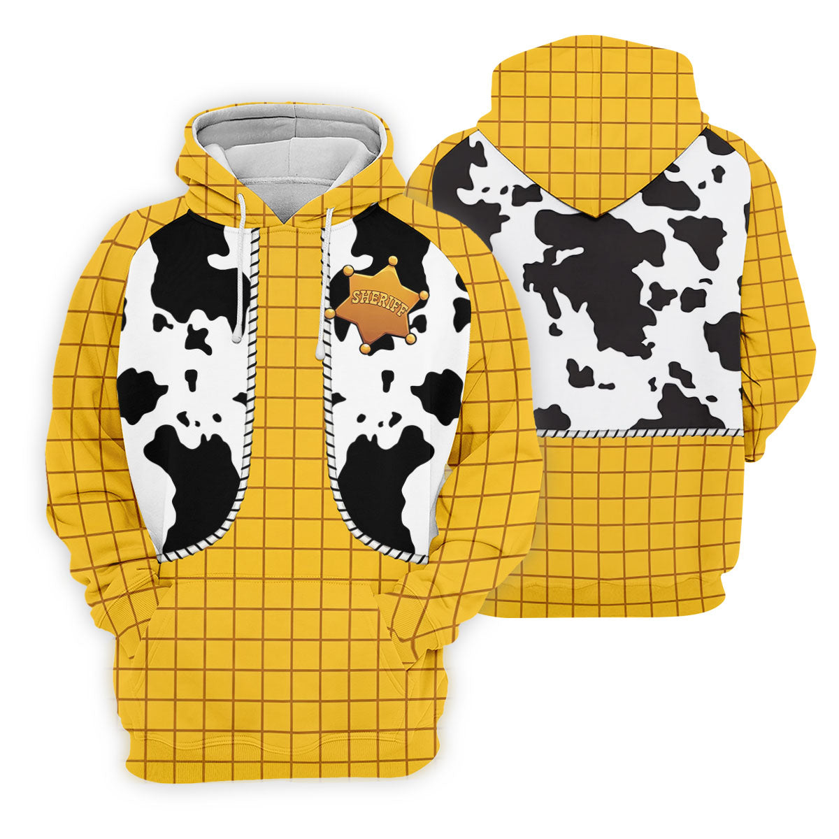 Cowboy Toy Hawaiian Golf Shirt, Cartoon Style Women's Golf Tops, Ladies Golf Shirts
