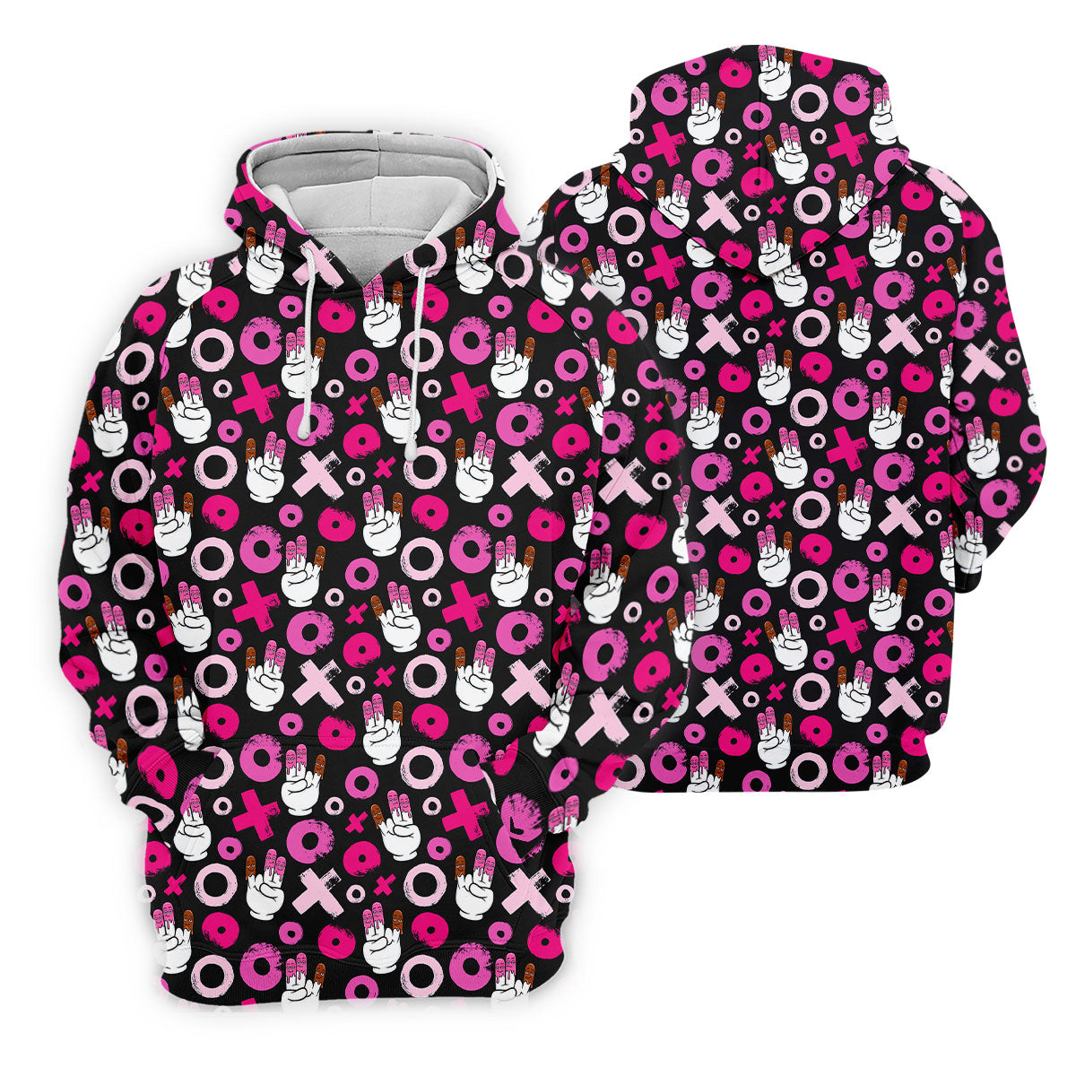 Chocolate Fingers Adult Humor XOXO Fun Women's Golf Shirts, Valentines Golf Gift, Women's Golf Tops