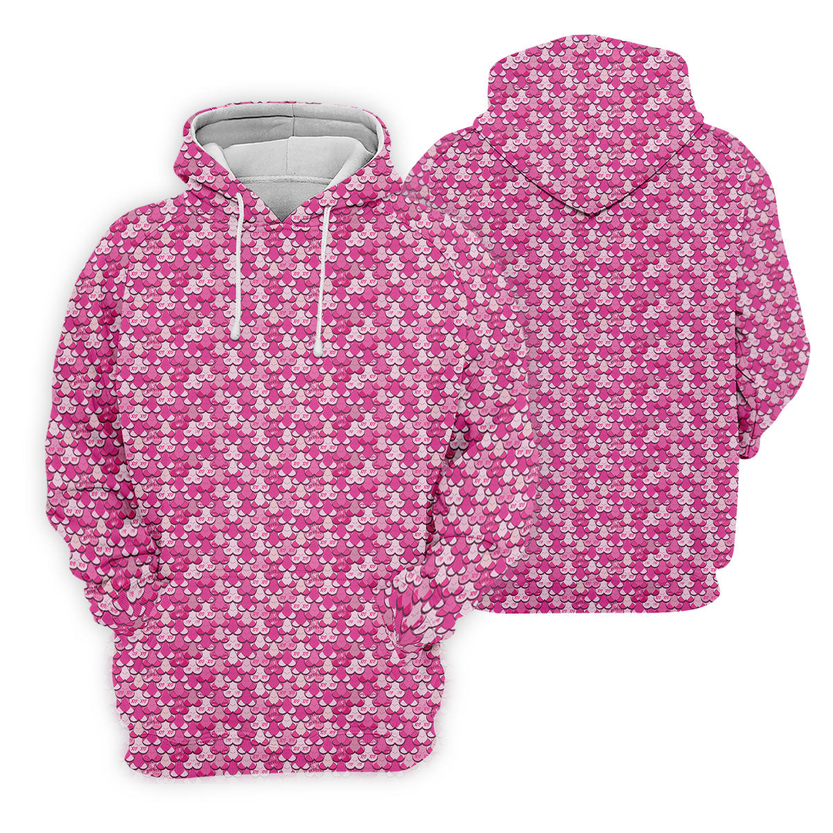 Naughty Fun XOXO Pink Women's Golf Tops, Valentines Golf Gift, Ladies Golf Polos, Golf Gifts For Women
