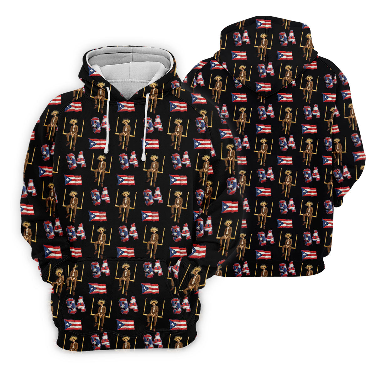 Bad Bunny Benito Bowl Football Theme Black Men Polo, American Football League Gift Ideas For Football Fans