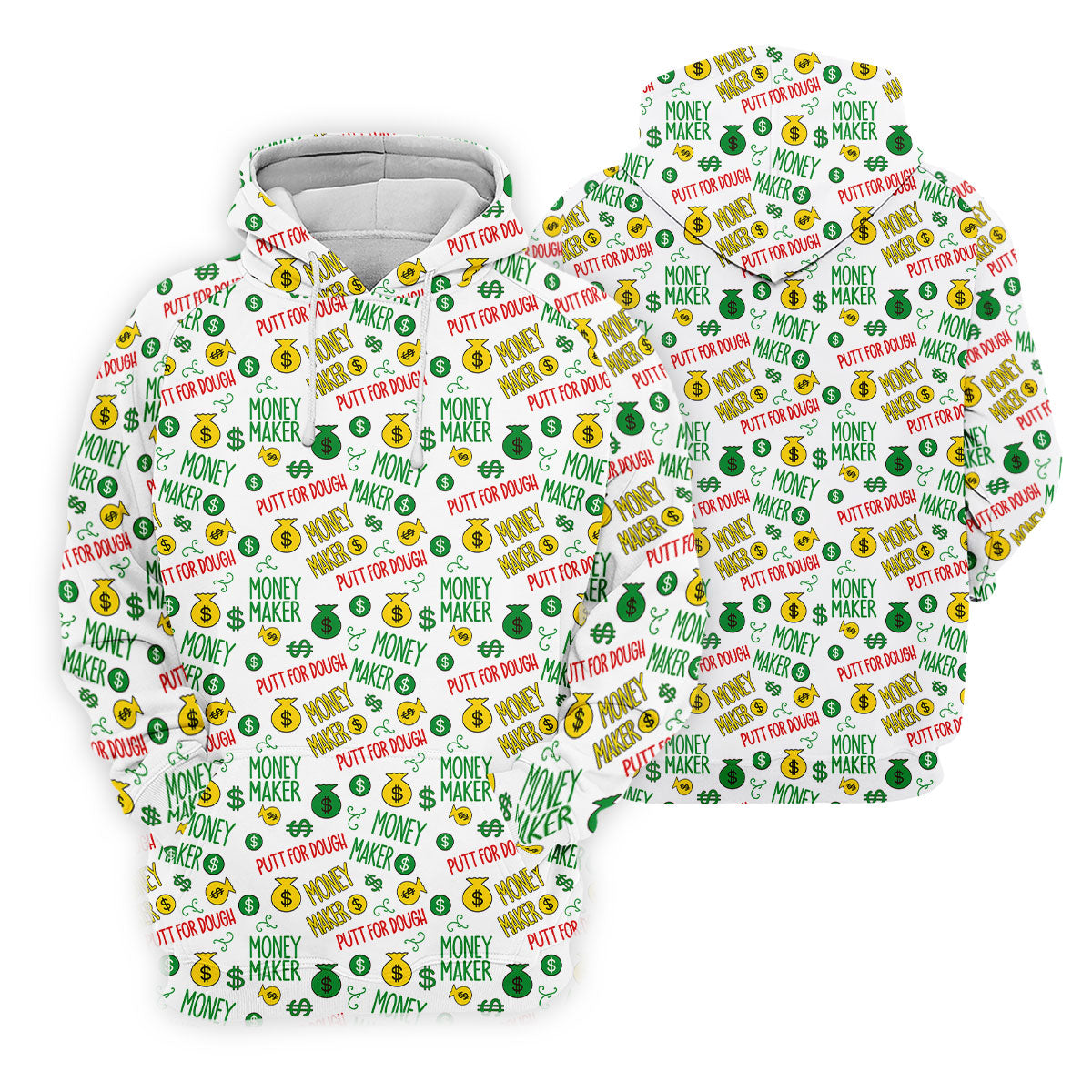 Money Maker Putt For Dough Golf Shirt, Golf Tops For Women, Women's Golf Tops, Ladies Golf Tops