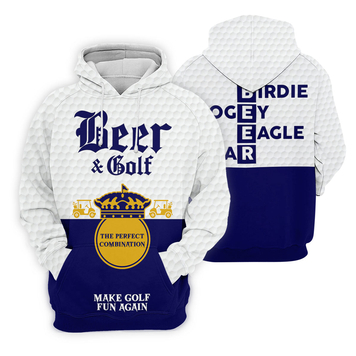 Beer And Golf The Perfect Combination Golf Tops For Men, Golf Shirts For Men, Polo Shirtor Men