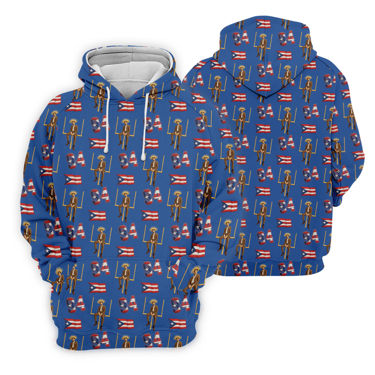 Bad Bunny Benito Bowl Football Theme Blue Polo Shirt Womens, American Football League Gift Ideas For Football Fans