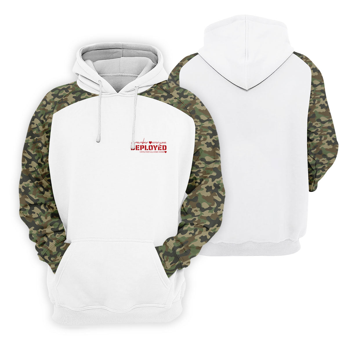 Remember Everyone Deployed Camo White Patriotic 4th Of July Golf Shirt, 250th Anniversary Golf Shirts For Men