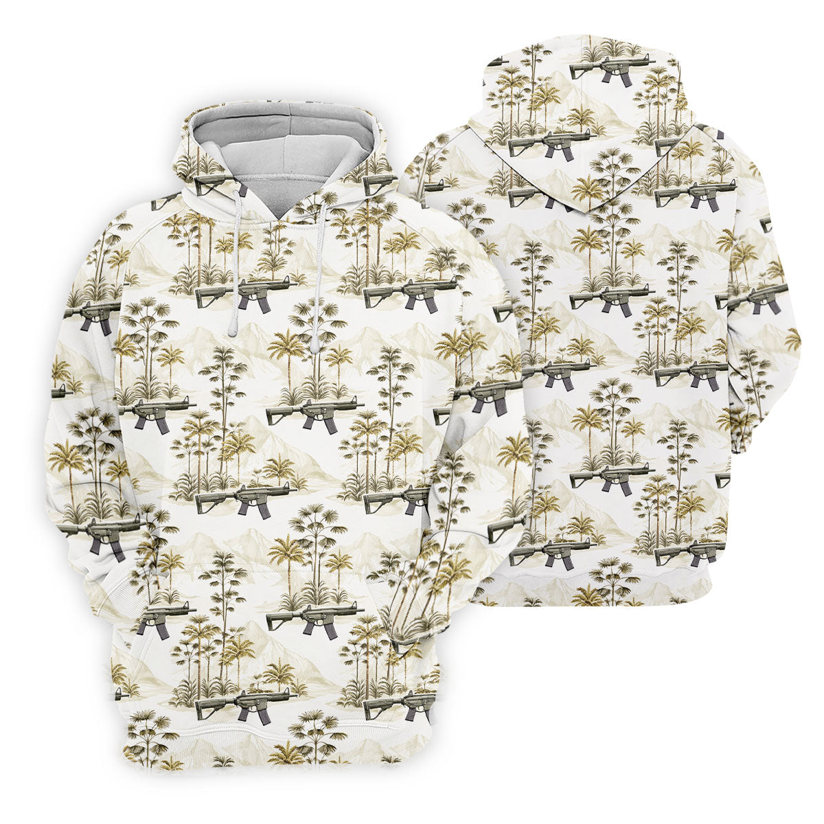 Military Theme Hawaiian Golf Shirt, Cool Golf Shirt, Golf Shirts For Men, Golf Gift For Men