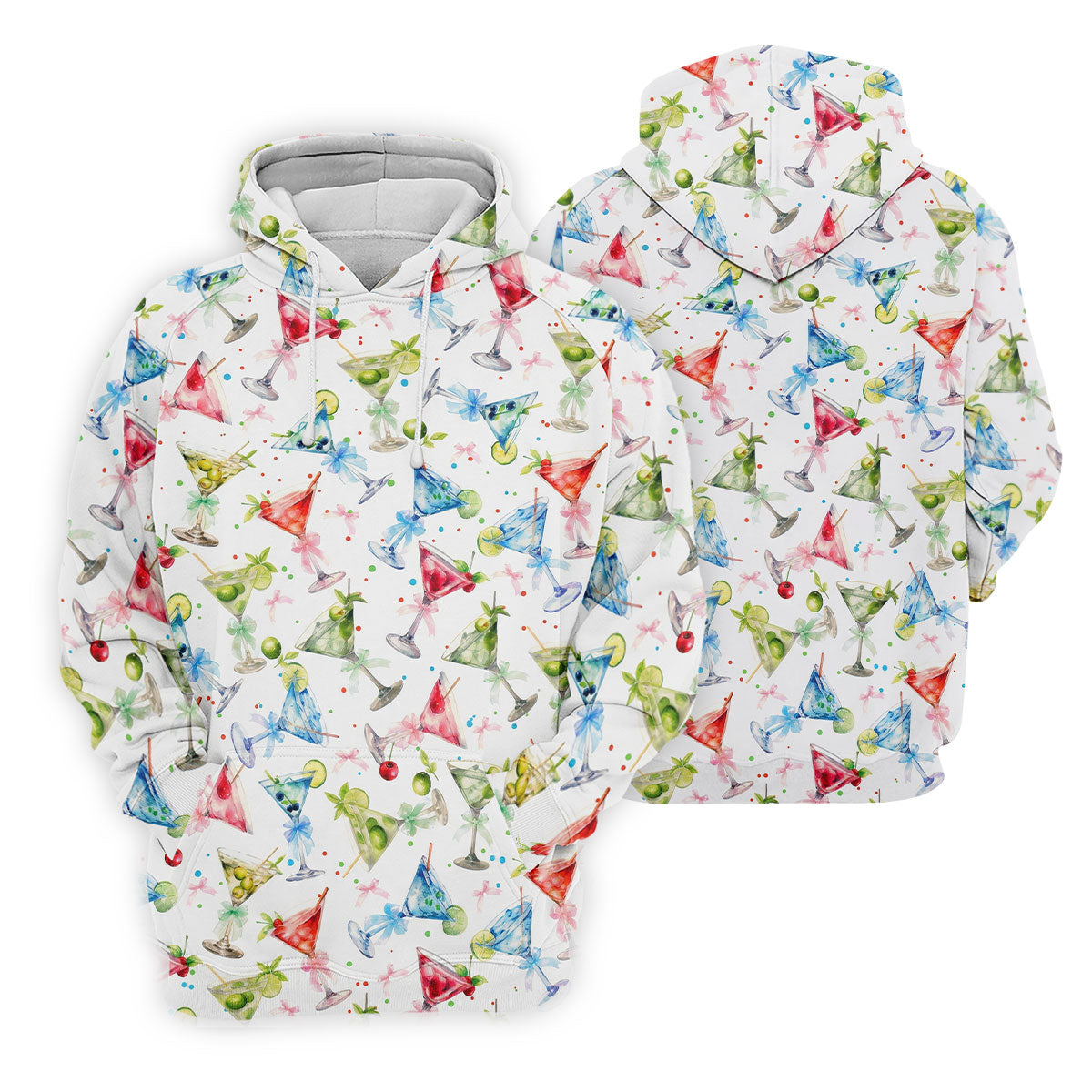 Coquette Martini Cinco De Mayo Celebration Golf Tops For Men, Summer Theme Polo ShirtFor Men