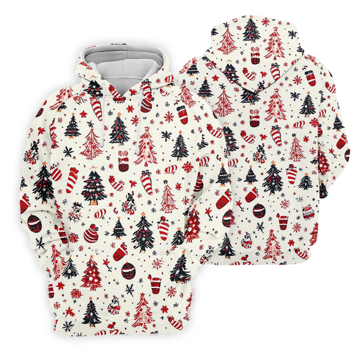 Candy Canes Christmas Tree Women's Golf Tops, Christmas Golf Shirt, Golf Shirt For Women, Ladies Golf Polos