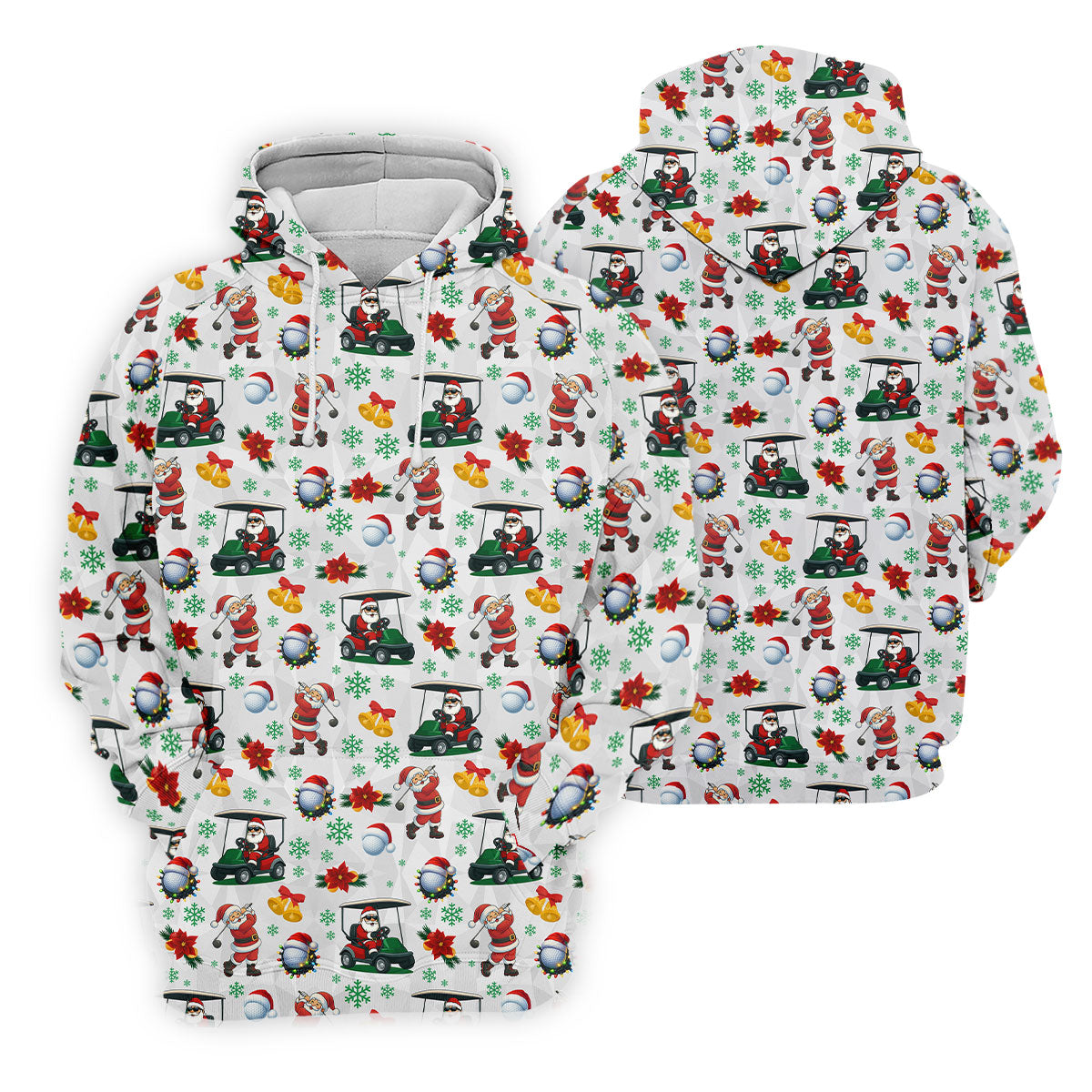 Santa Christmas White Polo Women, Cute Womens Golf Shirts, Christmas Golf Shirt, Ladies Golf Shirts