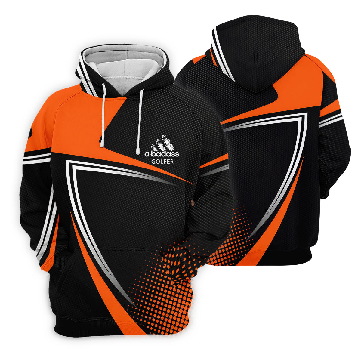 A Badass Golfer LGBT Support Golf Tops For Men, Gay Pride Month Celebrate Golf Shirts For Men