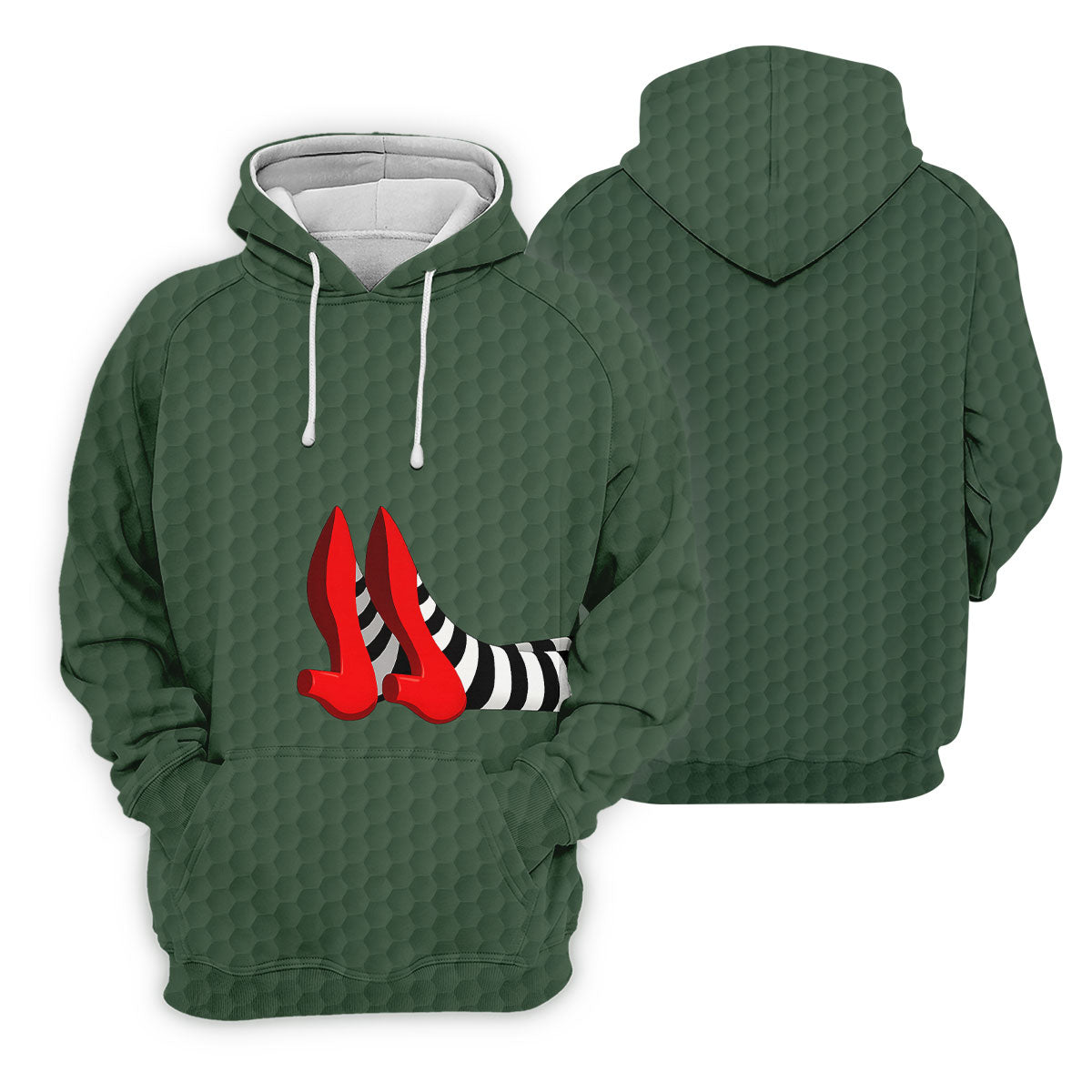 Halloween Witch Legs Golf Polo Shirt, Golf Polo Shirts For Men, Printed Golf Shirts