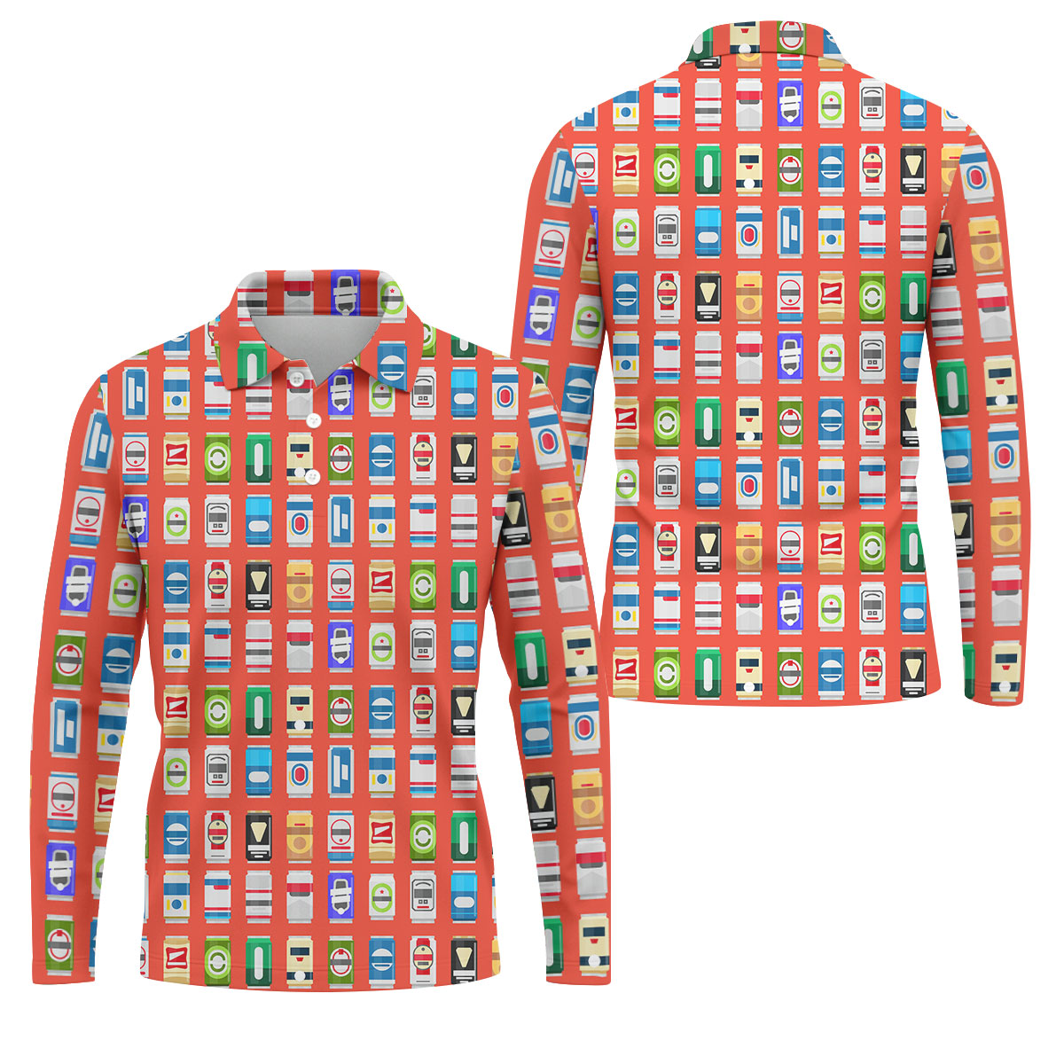Famous Beer Can Golf Shirt, Golf And Beer Polo Shirt Men, Golf Shirts For Men, Golfing Apparel