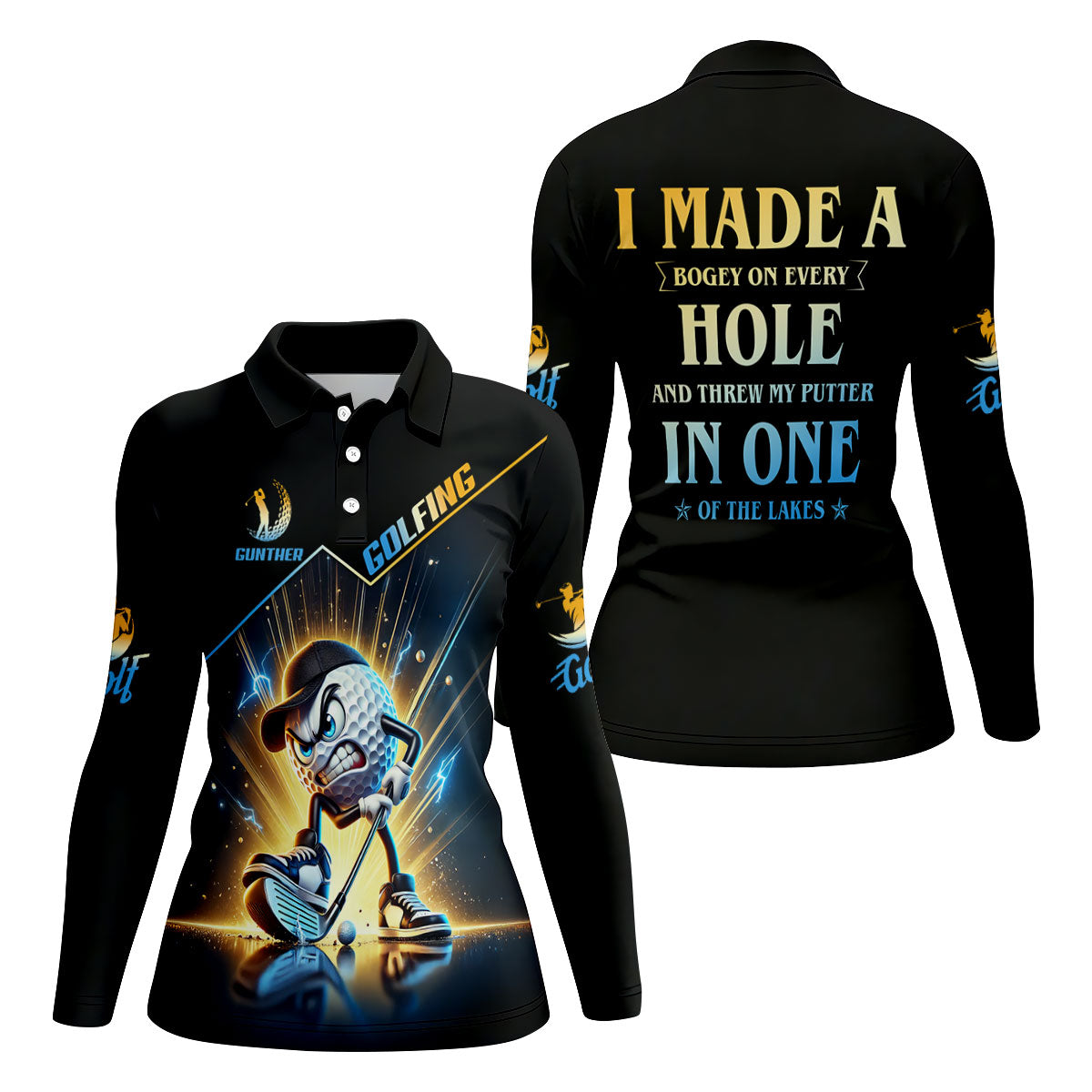 I Made A Bogey On Every Hole Fun Golf Shirt, Golf Shirt For Women, Ladies Golf Shirts