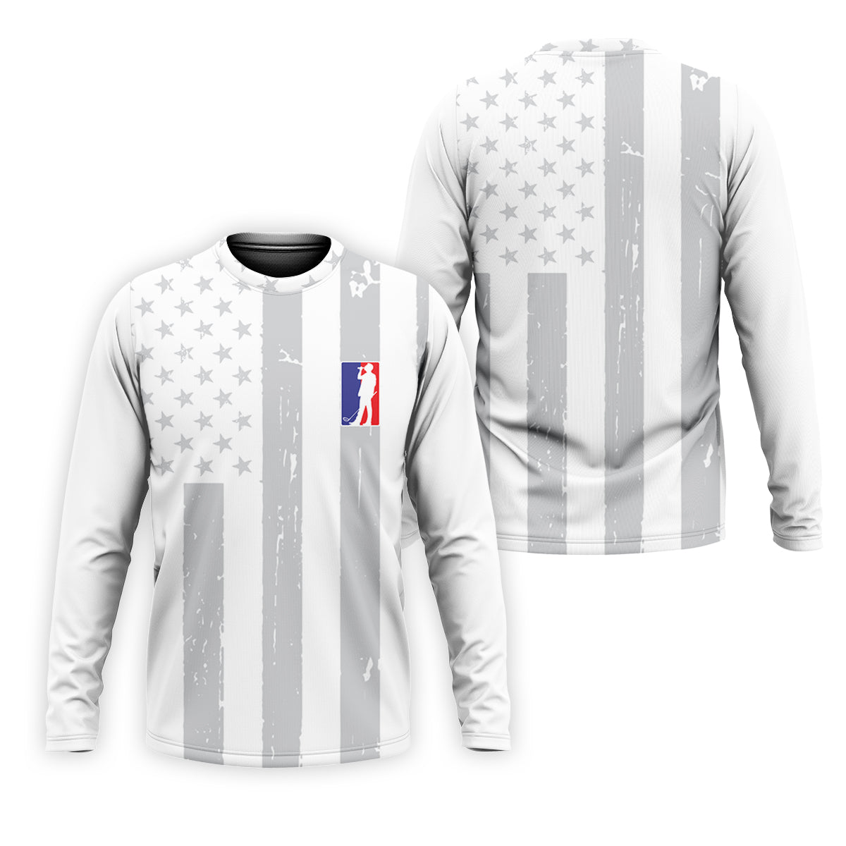 The Game Of Golf American Flag Patriot Golf Tops For Men, Polo ShirtFor Men, Golf Shirts For Men