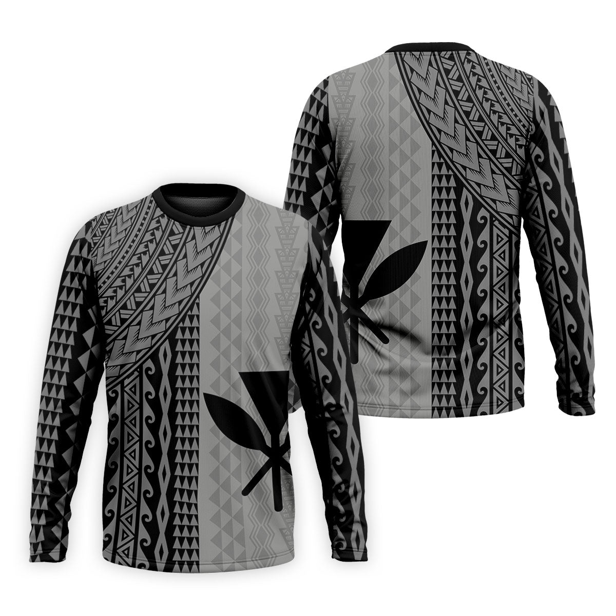 Polynesian Tribal Pattern Vintage Golf Shirt, Hawaiian Golf Shirt, Polo Shirtor Men