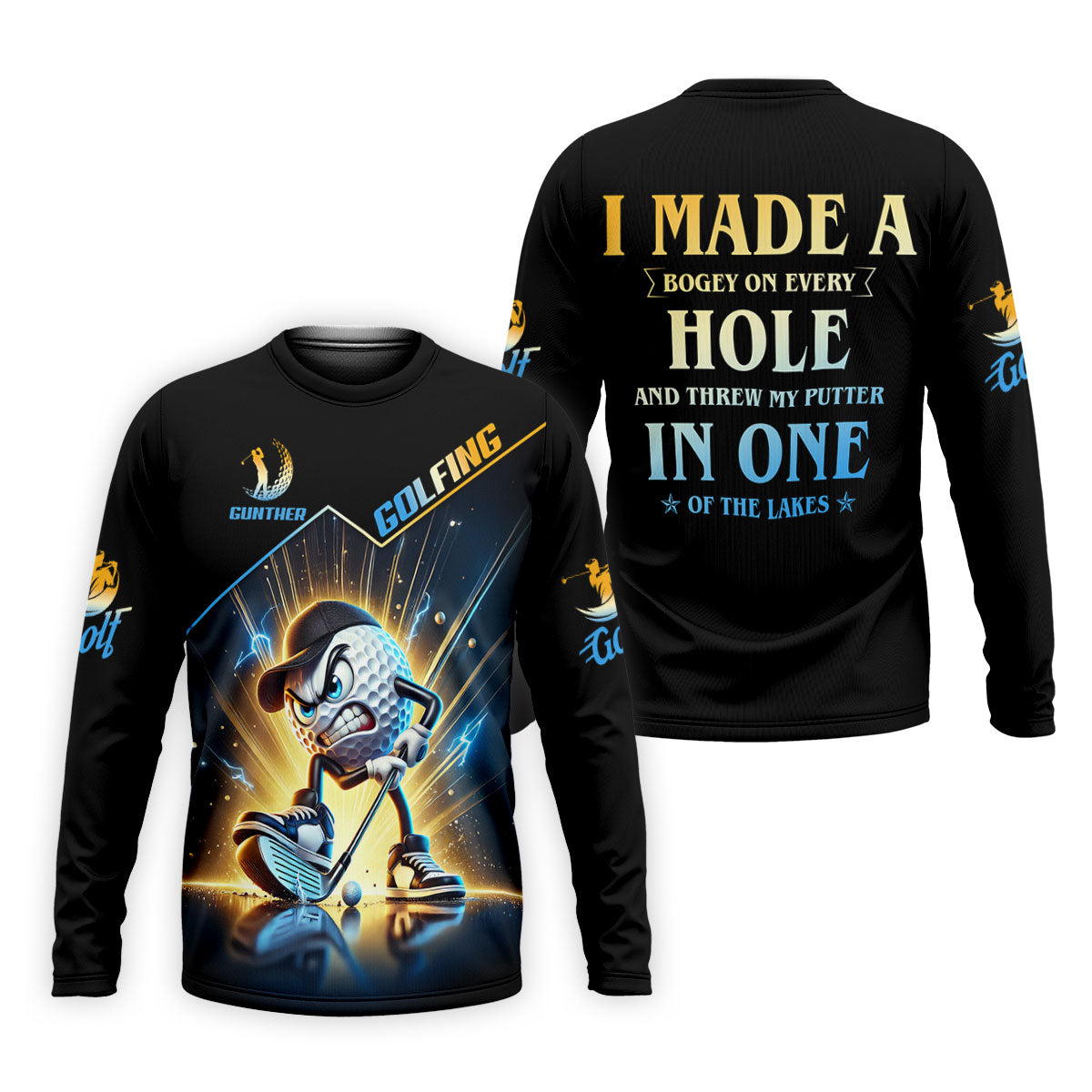 I Made A Bogey On Every Hole Fun Golf Shirt, Golf Shirts For Men, Polo ShirtFor Men, Golf Gift For Men