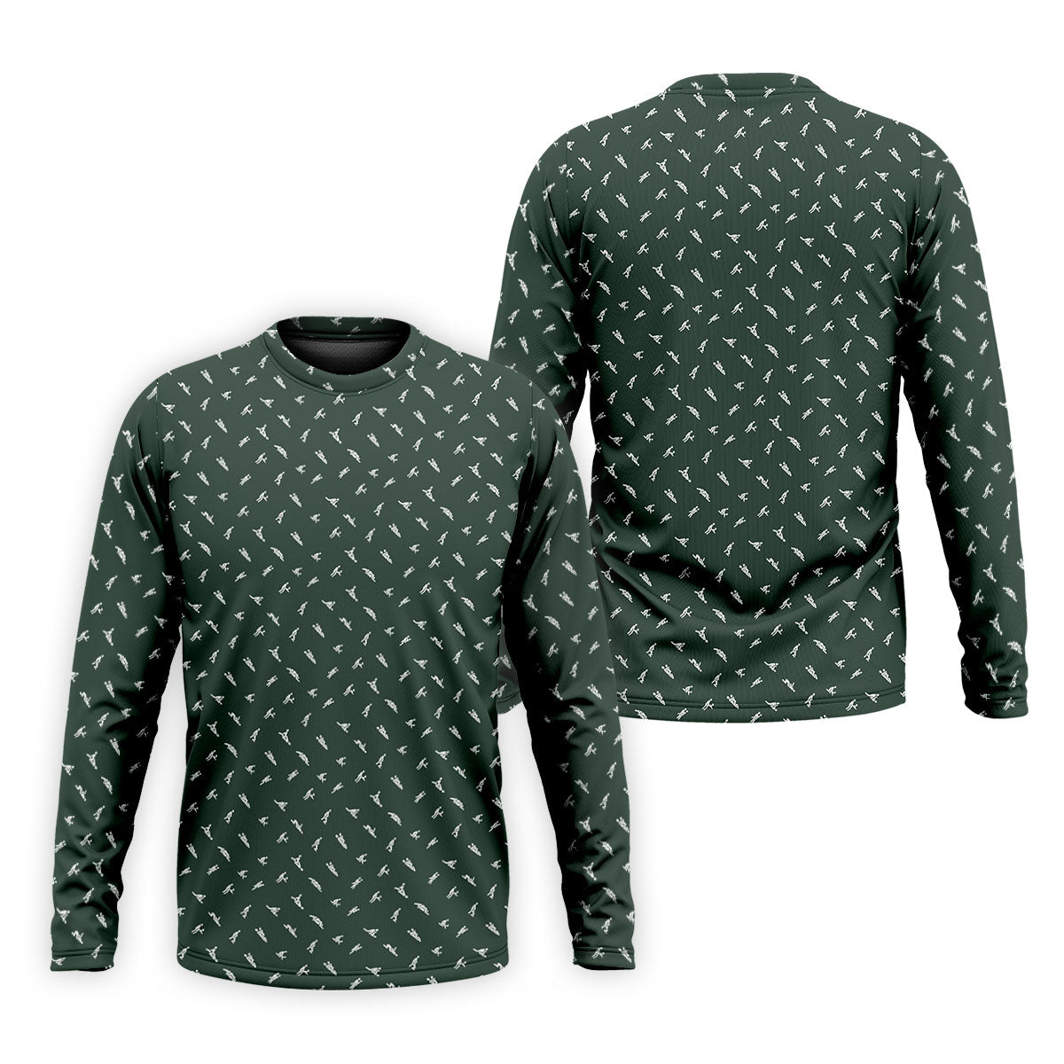 Naughty Position Dark Green Fun Golf Shirts For Men, Valentines Golf Gift, Polo ShirtFor Men, Golf Gift For Men
