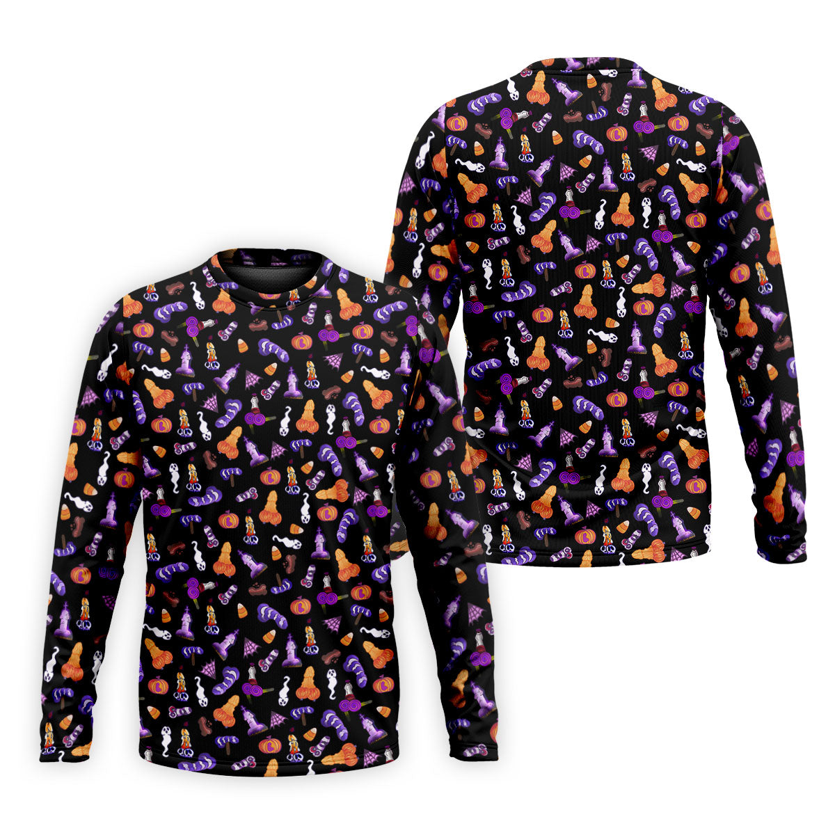 Funny Dirty Black And Purple Halloween Golf Shirt, Fun Golf Shirts For Men, Cool Golf Gift, Halloween Gift