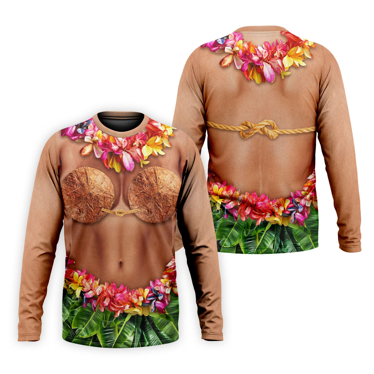 Tropical Theme Party Hawaiian Golf Shirt, Men's Funny Golf Shirts, Polo Shirt Men
