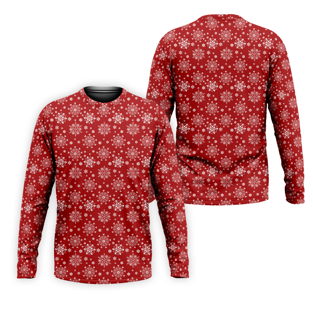 Dirty Funny Adult Humor Snowflakes Red Golf Shirt, Fun Men's Golf Polos, Christmas Golf Shirt, Polo ShirtFor Men