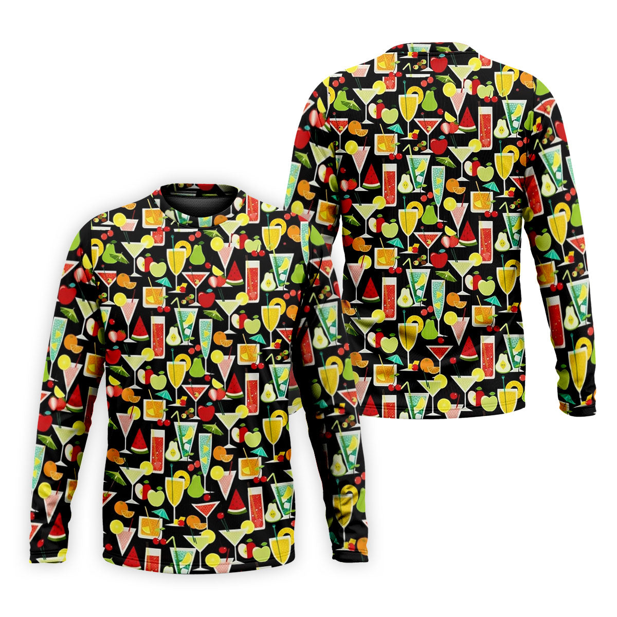 Refreshing Summer Cocktails Funny Golf Shirt, Summer Drinks Golf Tops For Men, Golf Shirts For Men