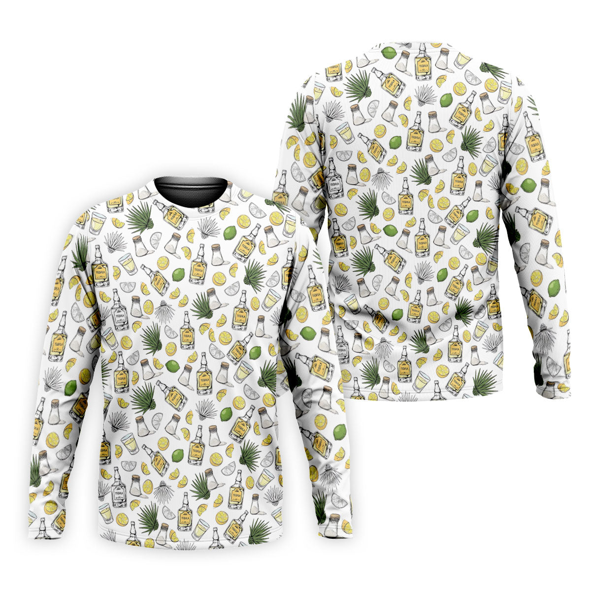 Tequila Lime Salt Cinco De Mayo Celebration Golf Tops For Men, Drinking Party Polo Shirtor Men