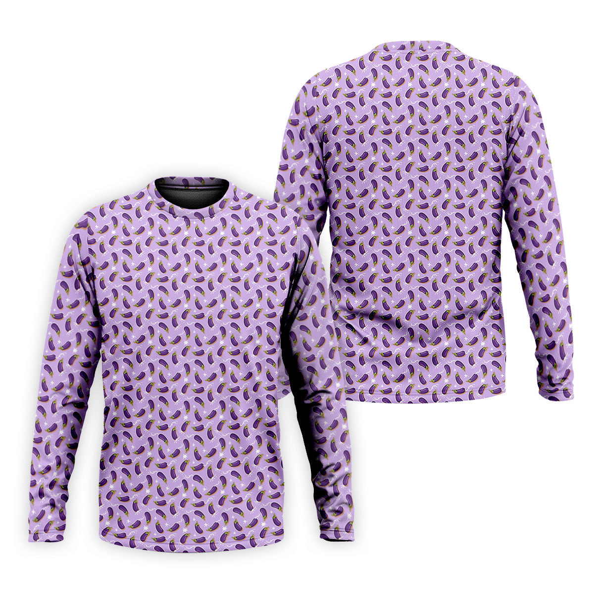 Funny Eggplant Purple Golf Shirt, Fun Golf Shirts For Men, Polo ShirtFor Men, Golf Gift For Men