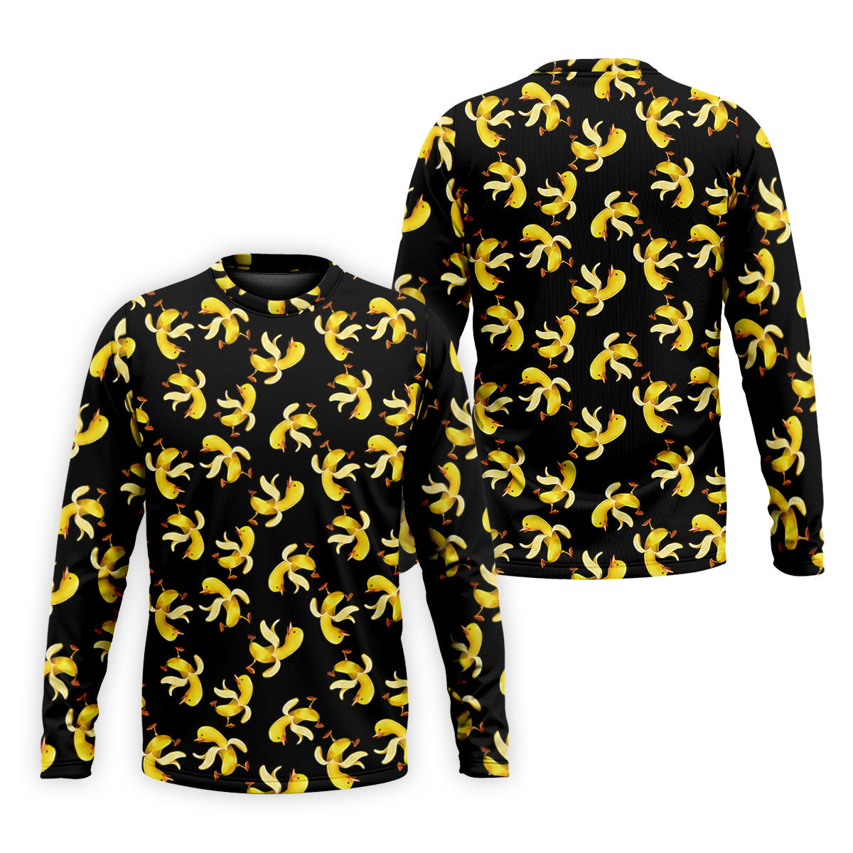 Banana Duck Hawaiian Golf Shirt, Men's Funny Golf Shirts, Polo Shirtor Men