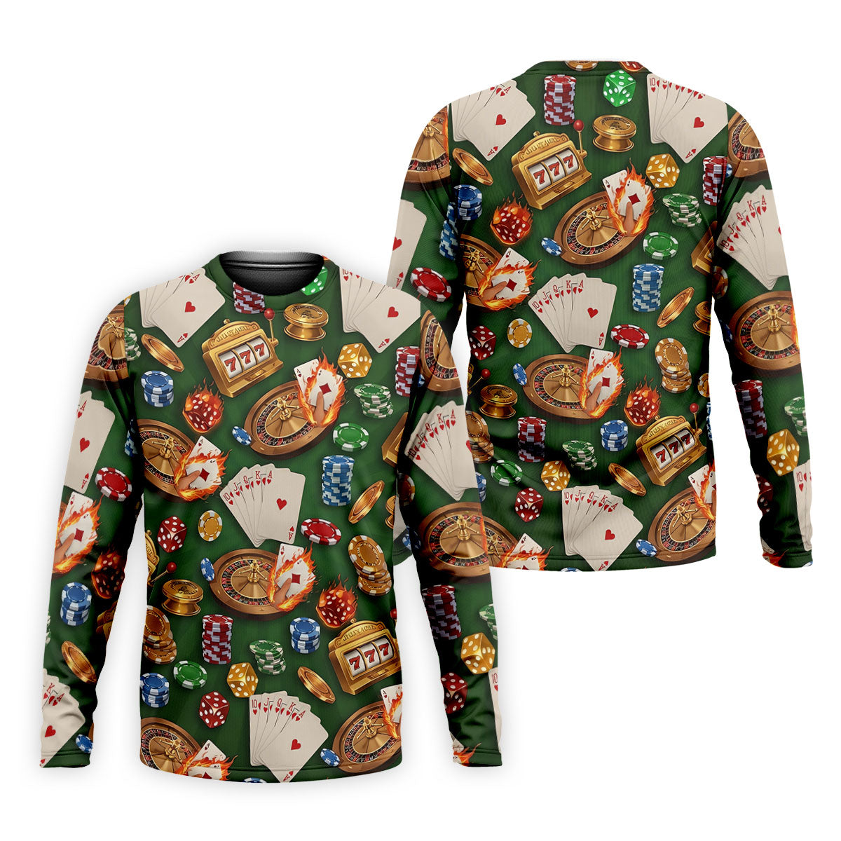 Casino Gambling Poker Golf Tops For Men, Golf Shirts For Men, Polo Shirtor Men, Golfing Apparel