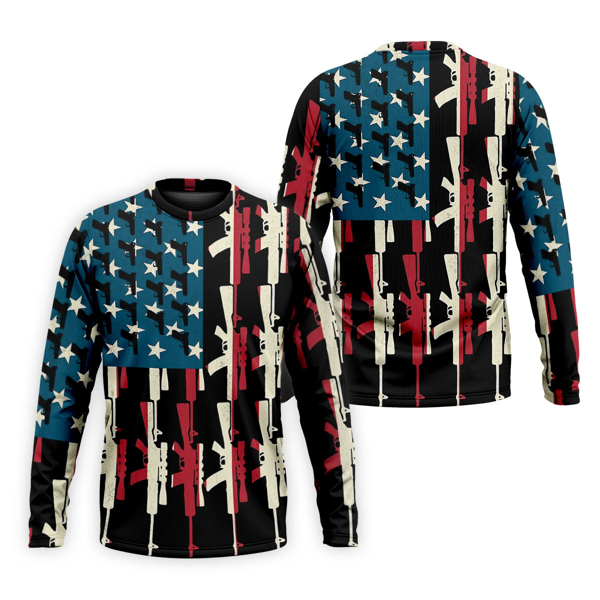 American Flag Pattern Army Theme Patriotic Golf Shirt, 250th Anniversary Golf Shirts For Men, Polo Shirt Men