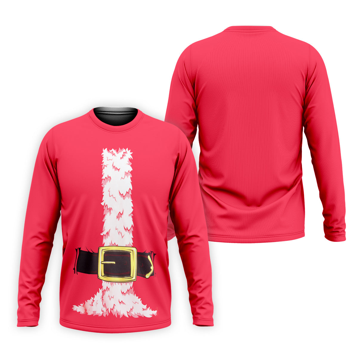 Funny Santa Claus Golf Tops For Men, Christmas Golf Shirt, Polo ShirtFor Men, Christmas Golf Shirt