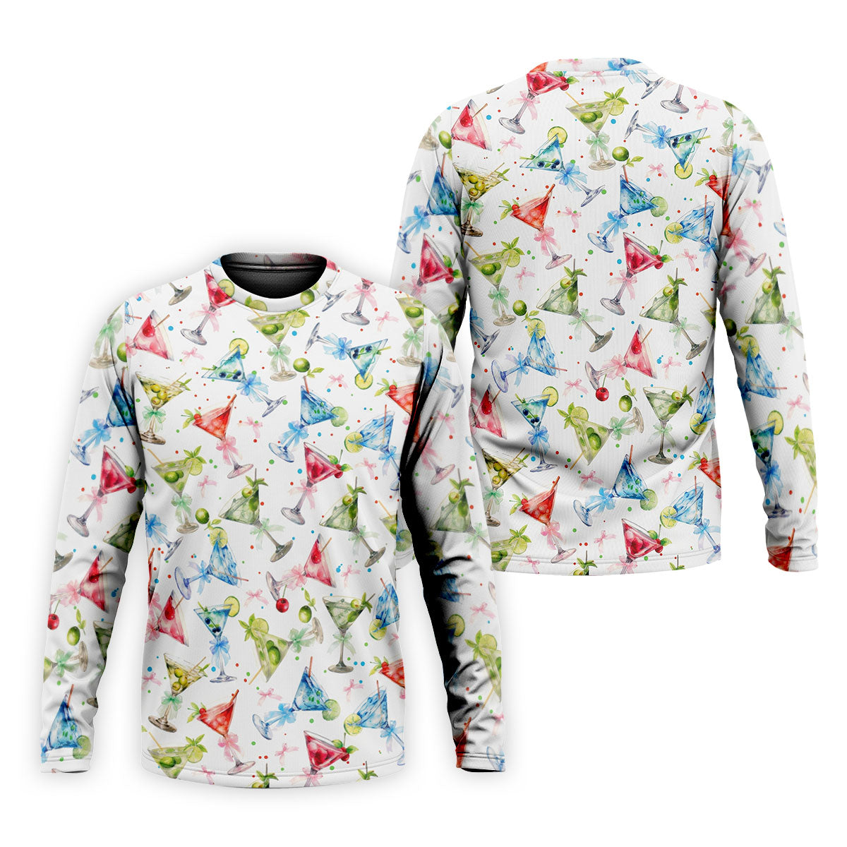 Coquette Martini Cinco De Mayo Celebration Golf Tops For Men, Summer Theme Polo ShirtFor Men