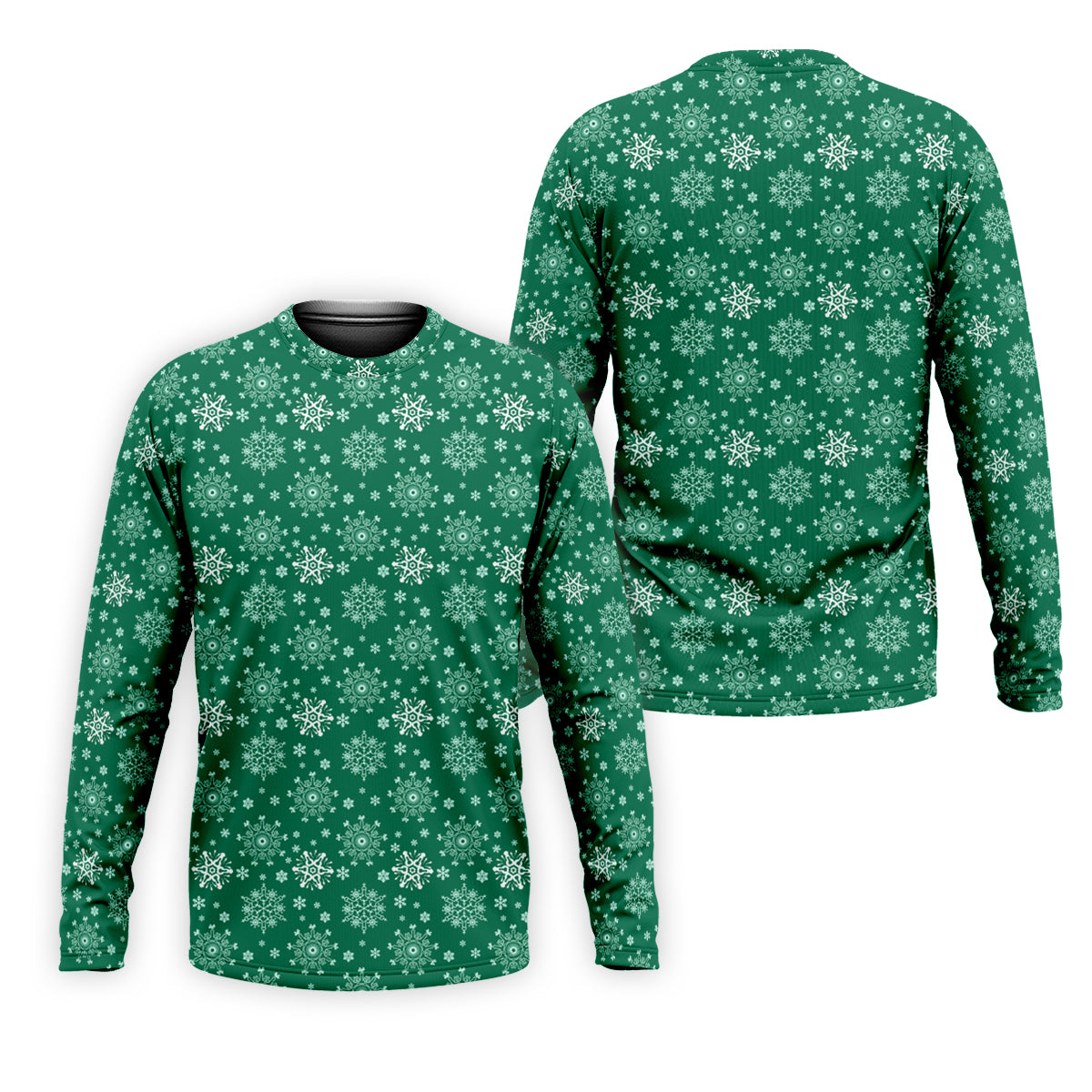 Dirty Funny Adult Humor Snowflakes Green Golf Shirt, Fun Men's Golf Polos, Christmas Golf Shirt, Polo ShirtFor Men