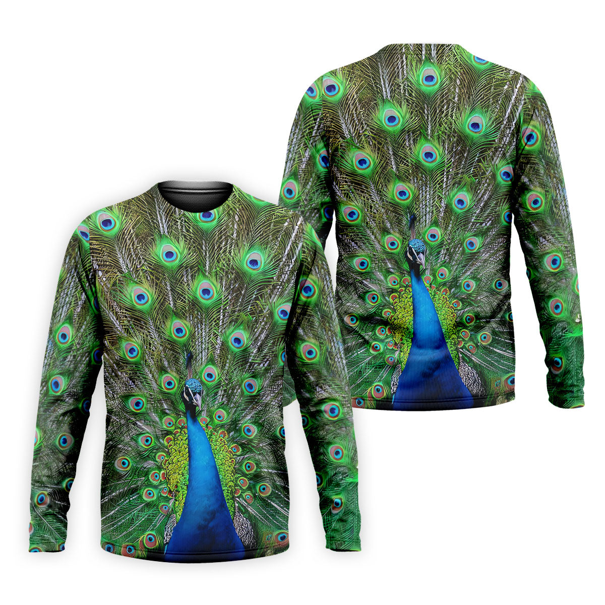The Peacock Unique Golf Shirt, Golf Tops For Men, Golf Shirts For Men, Polo ShirtFor Men