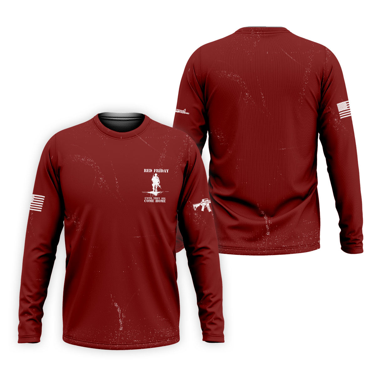 RED Friday Untill They All Come Home Red Golf Shirt, Veteran Memorial 250 Years Polo Shirtor Men