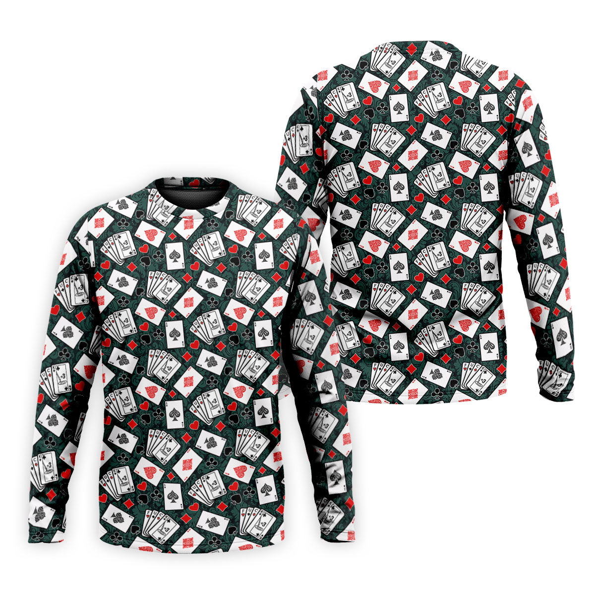 Funny F*ck Three Putts Cards Casino Themed Golf Tops For Men, Polo ShirtFor Men, Golf Shirts For Men