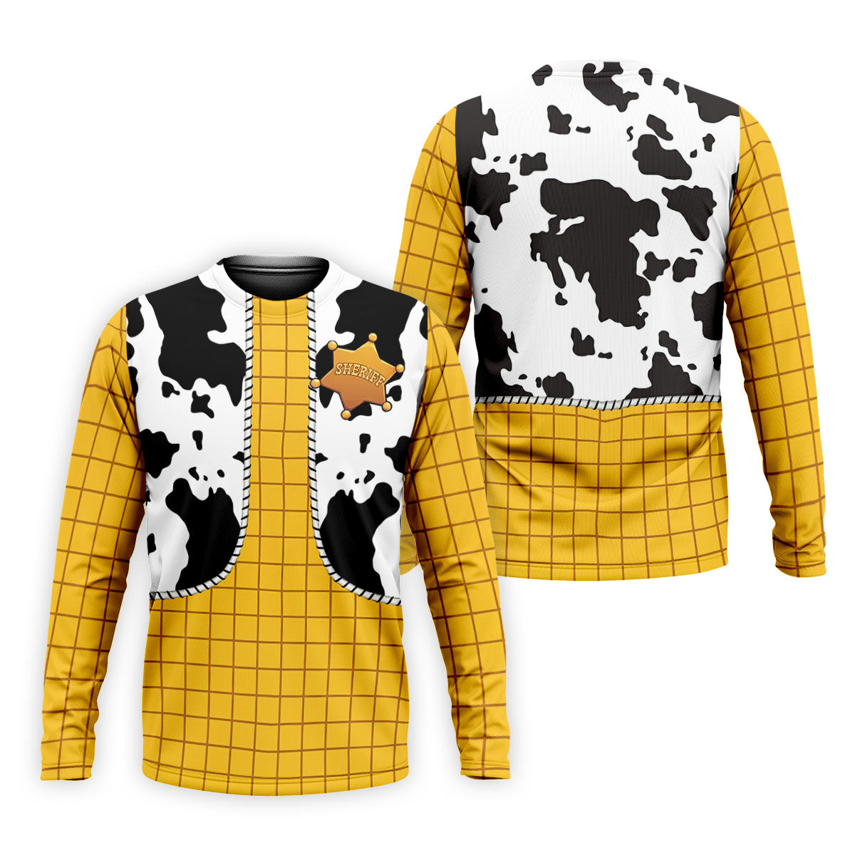 Cowboy Toy Hawaiian Golf Shirt, Cartoon Style Men's Golf Shirt, Polo Shirts For Men
