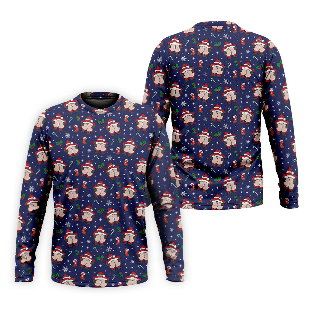 Funny Santa Christmas Golf Tops For Men, Christmas Golf Shirt, Polo Shirtor Men, Golfing Apparel
