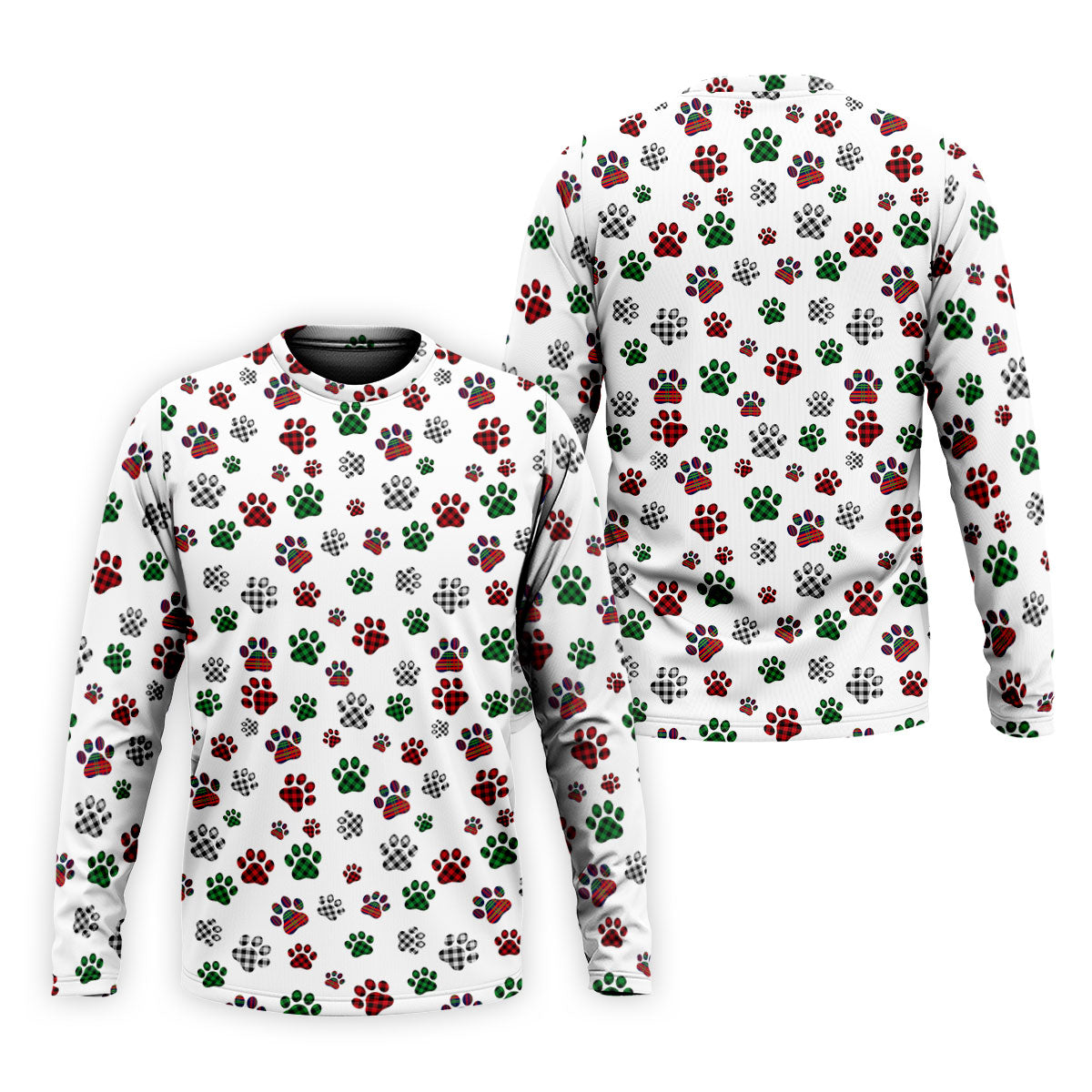 A Heartbeat At My Feet Paw Print Polo Shirtog Lover Gift Unique Gift For Golfer Polo ShirtFor Men