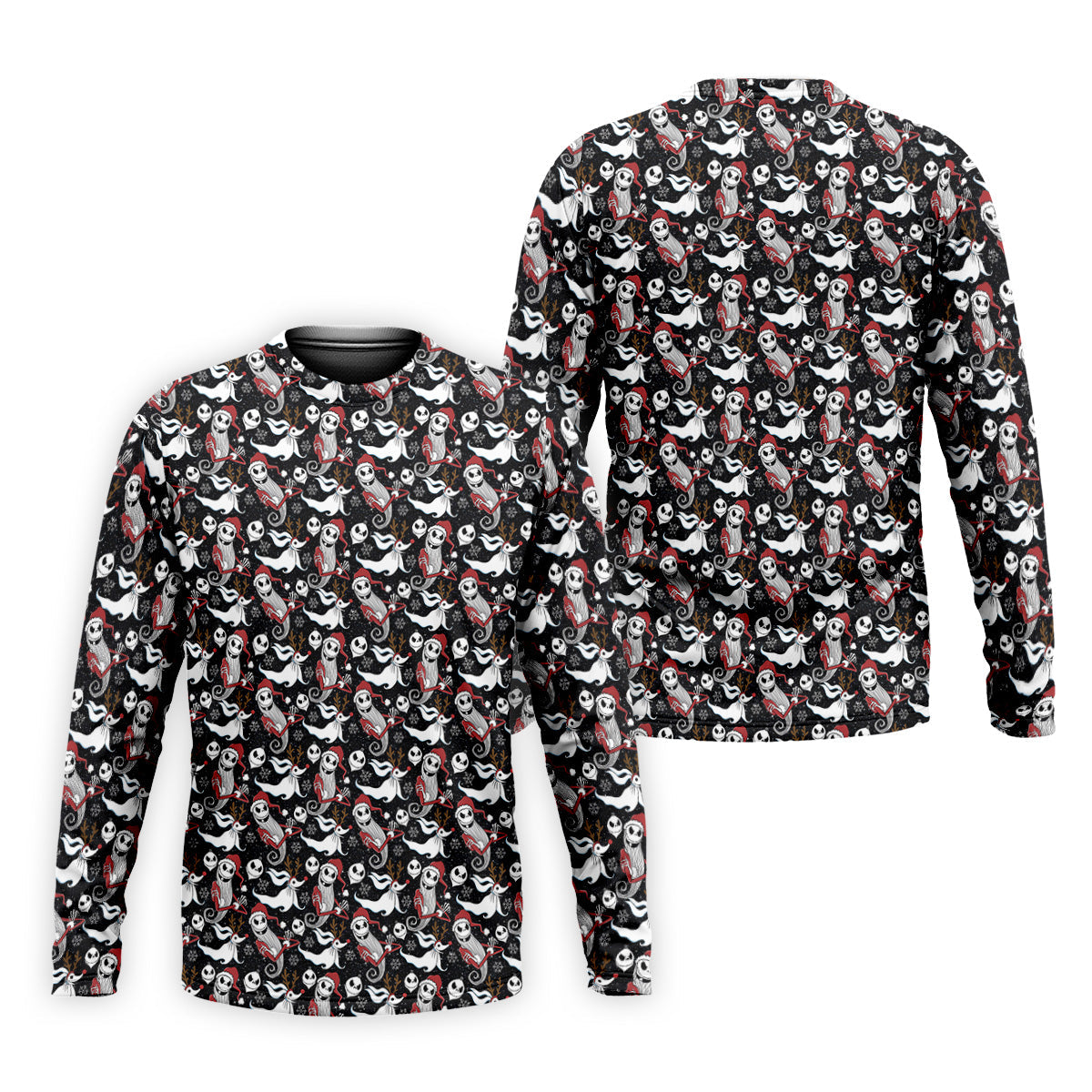 Horror Christmas Black Golf Shirt, Christmas Golf Shirt, Polo ShirtFor Men, Golf Gift For Men