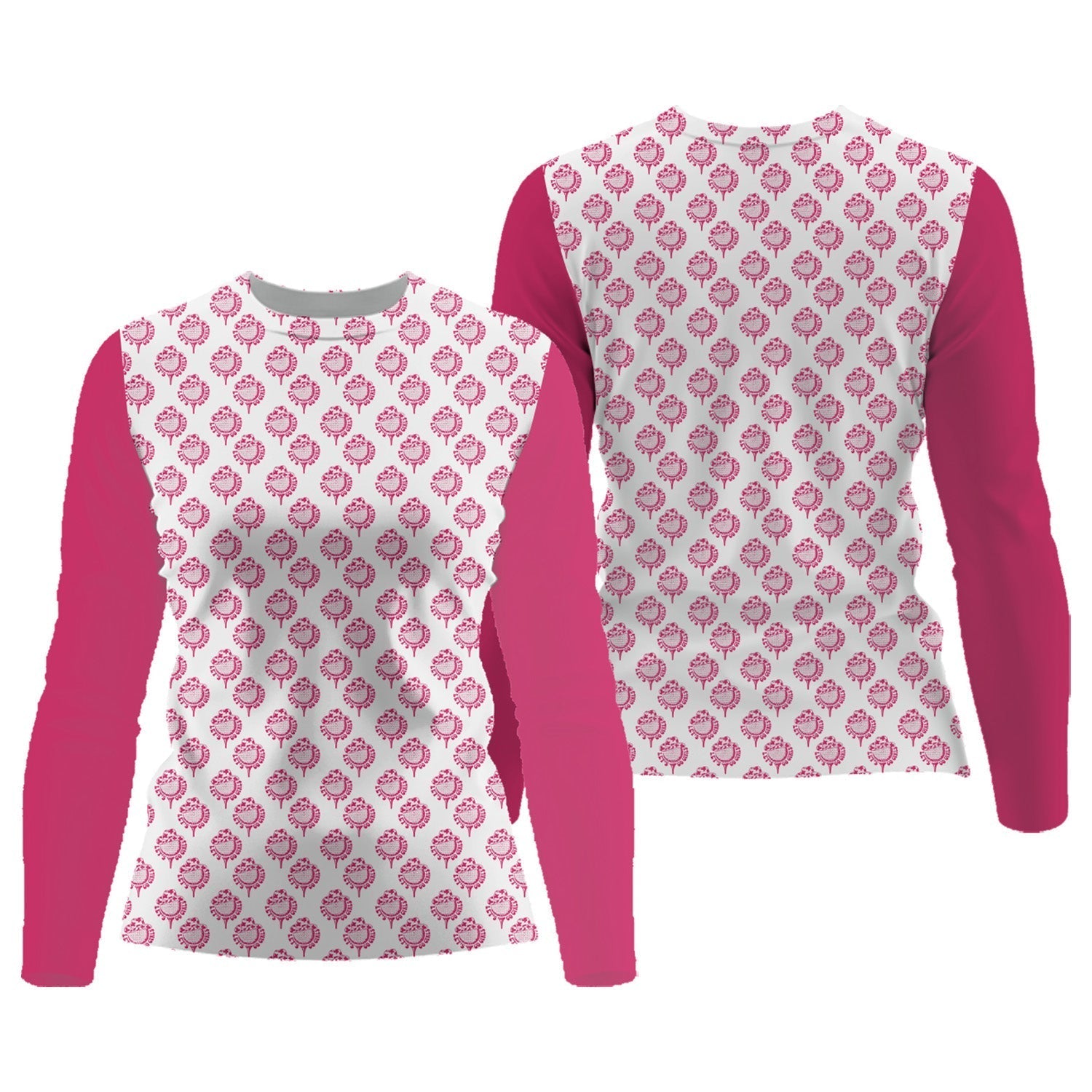 Let's Go Girls Womens Golf Polo ShirtGolfing Apparel, Womens Golf Gifts